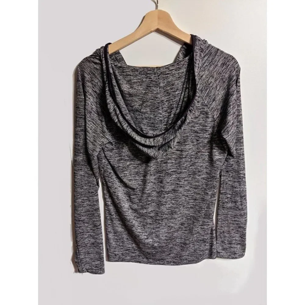 Under armour | Long Sleeve Hooded Henley in purple - Picture 4 of 9